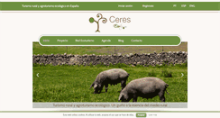 Desktop Screenshot of ceres-ecotur.com
