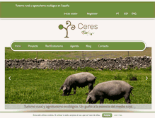 Tablet Screenshot of ceres-ecotur.com